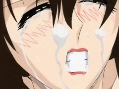 Gagged hentai girl fucked hard in chains